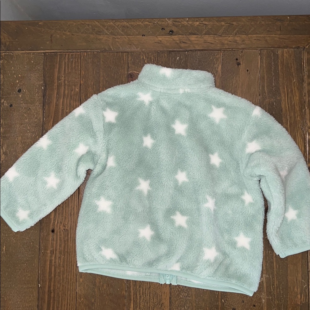 Uniqlo Kids Mint Green Star Jacket